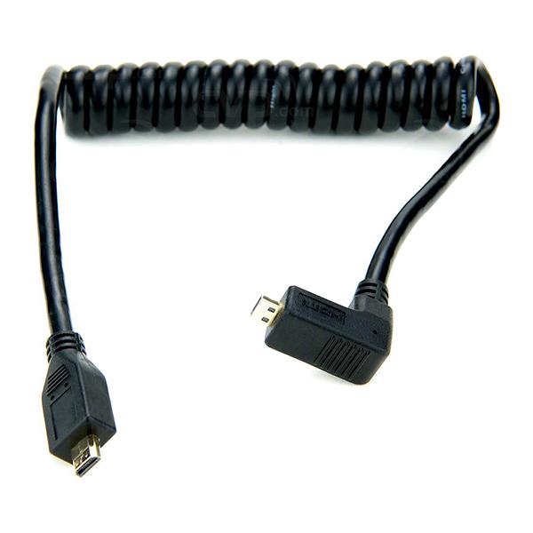 Atomos Cable Micro HDMI-Mini HDMI Acodado 30cm