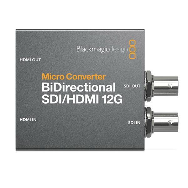 BlackMagic Micro Converter Bidireccional HDMI-SDI 12G con Alimentador