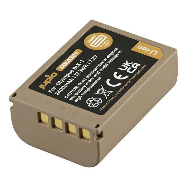 Jupio Batería Olympus BLX-1 Ultra 1900mAh USB-C