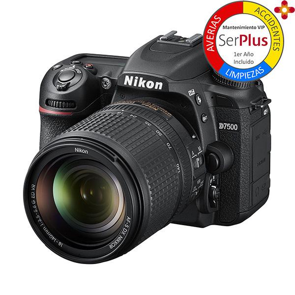 Nikon Cámara D7500 + 18-140mm VR