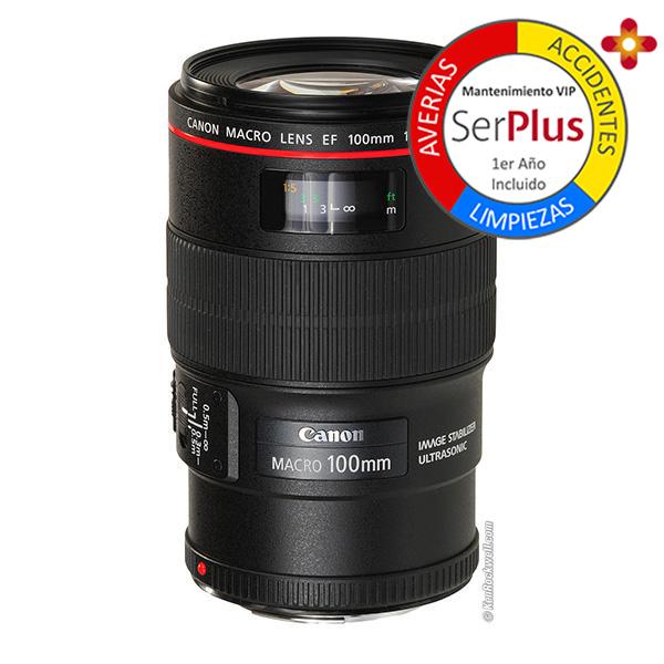 Canon Objetivo EF 100mm f2.8L Macro IS USM - 