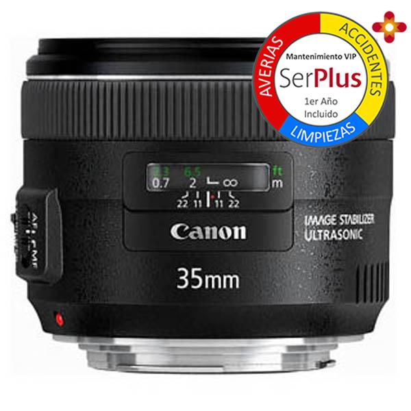 Canon Objetivo EF  35mm f2.0 IS USM - 