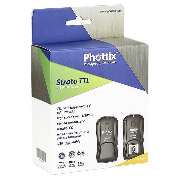 Phottix Strato TTL Emisor - Receptor para Canon
