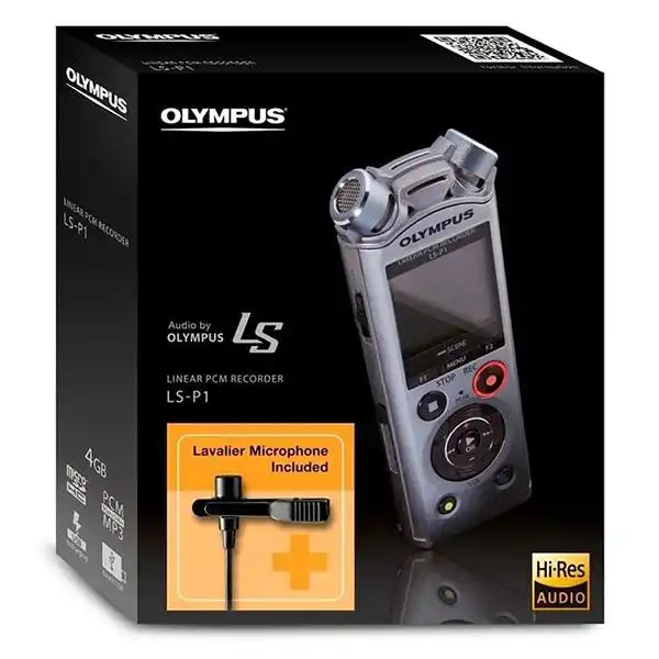 Olympus Grabadora Digital LS-P1 kit Lavalier