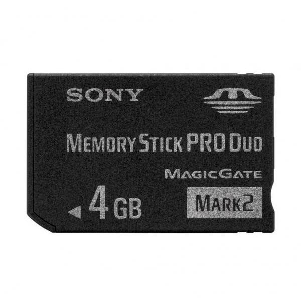 Sony Memory Stick Pro Duo 4Gb - 
