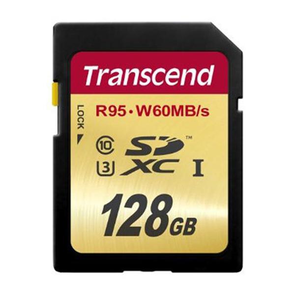Transcend SD XC Clase 10 128GB UHS-I U3x - 