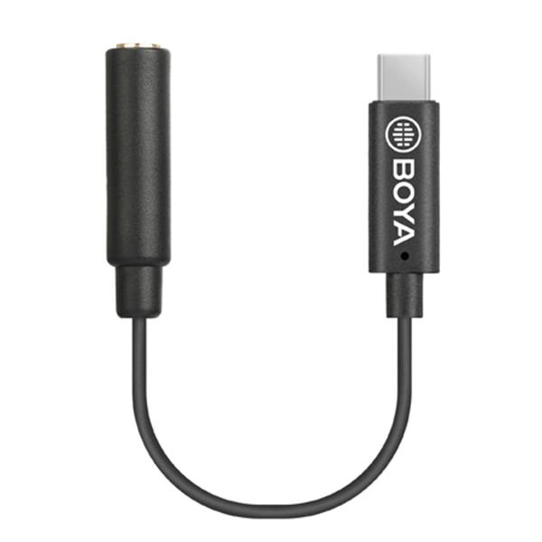 Boya Cable TRRS Hembra a USB Tipo C Android