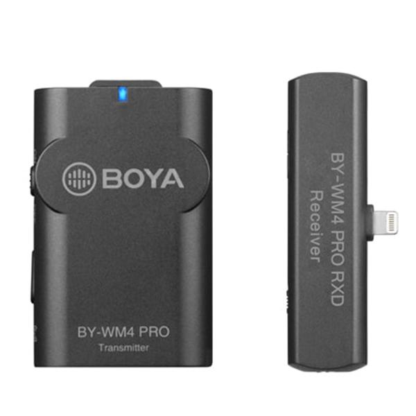 Boya Kit Micro Inalámbrico WM4 Pro 1TX+1RX Lightning