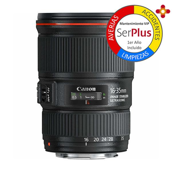 Canon Objetivo EF Zoom  16-35mm f4.0L IS USM