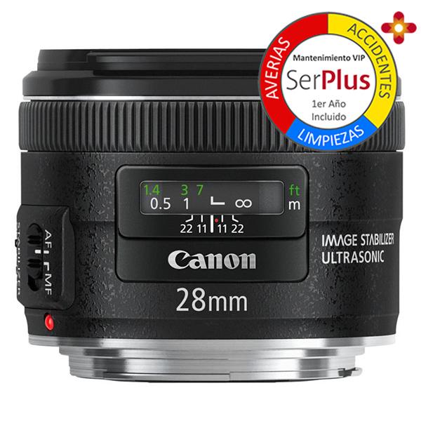 Canon Objetivo EF  28mm f2.8 IS USM - 