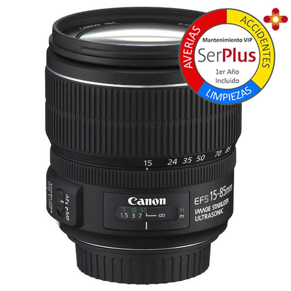 Canon Objetivo EF-S Zoom  15-85mm f3.5-5.6 IS - 
