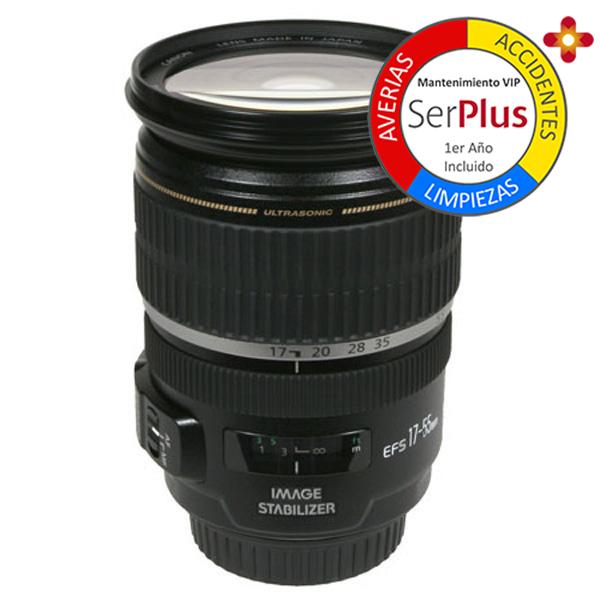 Canon Objetivo EF-S Zoom  17-55mm f2.8 IS USM - 