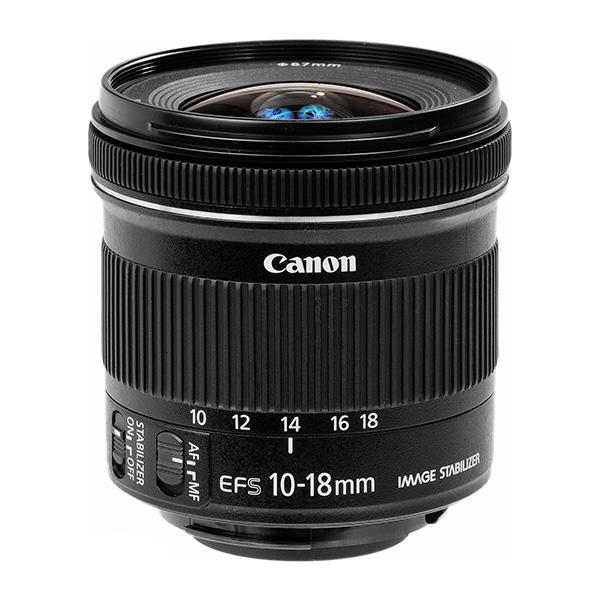 Canon Objetivo EF-S Zoom  10-18mm f4.5-5.6 IS STM