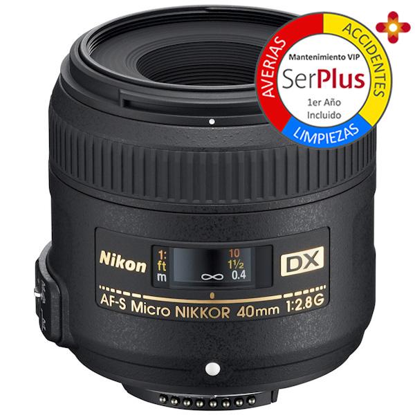 Nikon Objetivo DX  40mm G f2.8 Micro AF-S