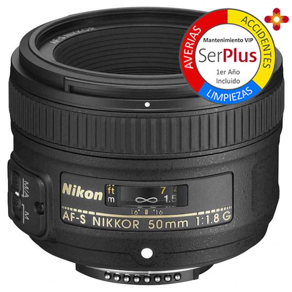 Nikon Objetivo AF-S  50mm G f1.8