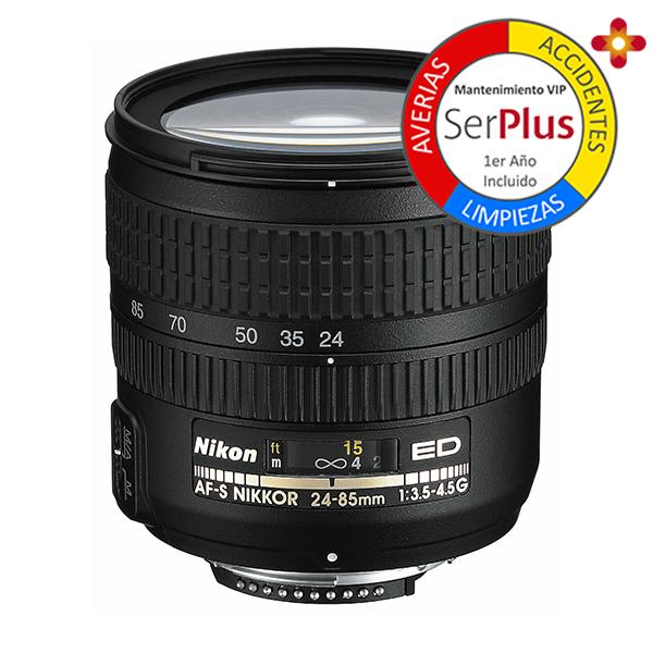Nikon Objetivo AF-S Zoom  24-85mm G f3.5/4.5 ED