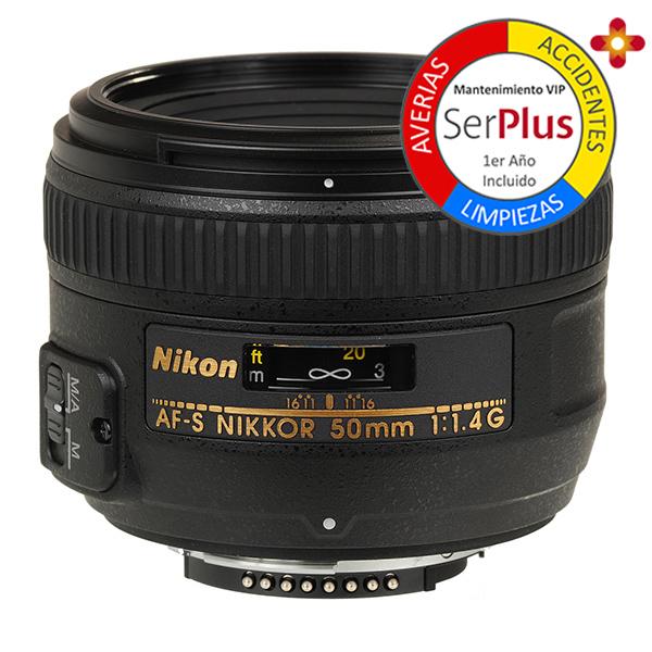 Nikon Objetivo AF-S  50mm G f1.4