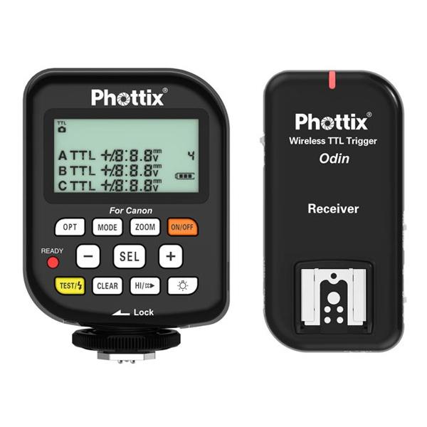 Phottix Odin Kit Emisor / Receptor para Canon  TTL - Liquidacin hasta fin de stock