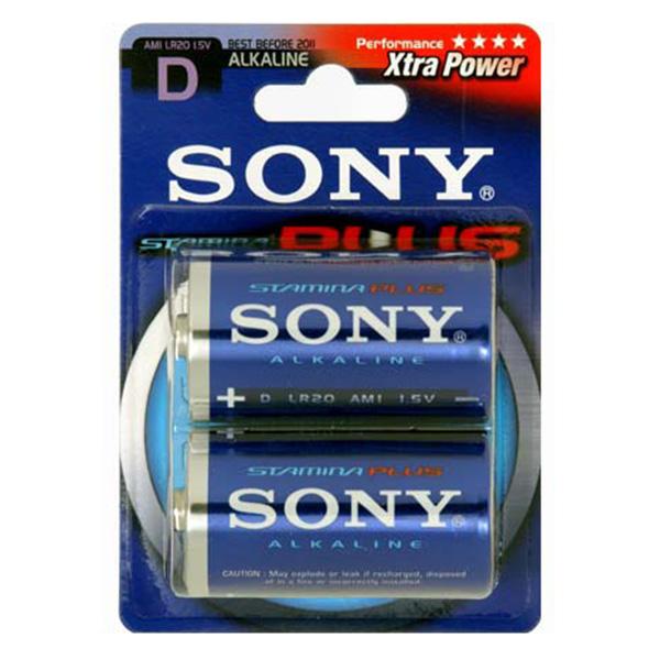 Sony Pila AM1B2A LR20-D 1.5v Blister 2 Alcalina