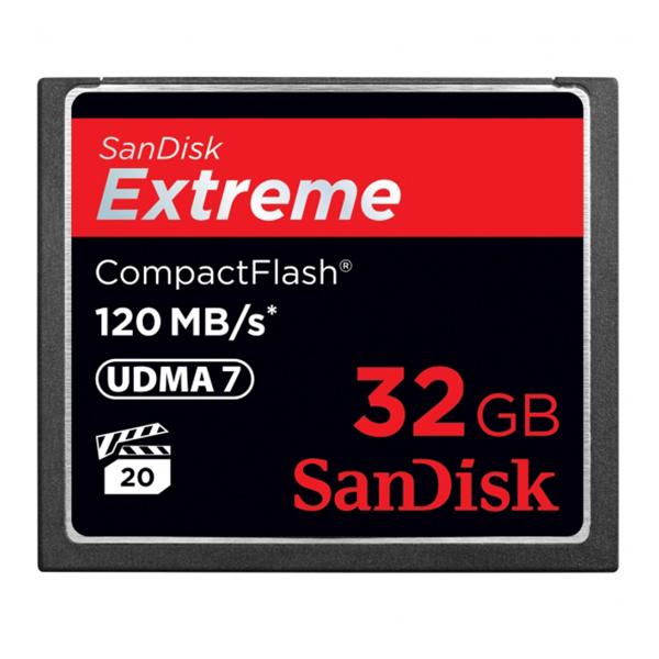 Sandisk CF Extreme 120MB/s 32GB
