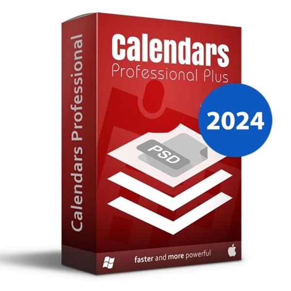 SPC Calendars Plus 2024 eLicense Win / Mac