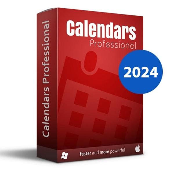 SPC Calendars Pro 2024 eLicense Upgrade Win / Mac