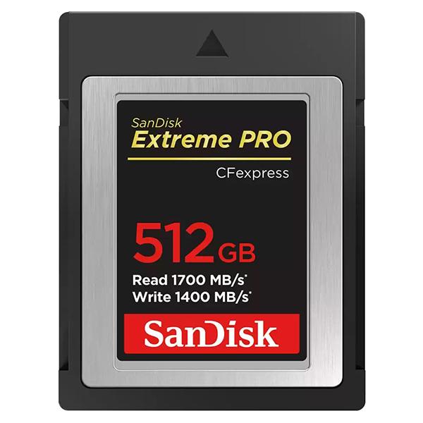Sandisk CFExpress 512GB 1700/1200 MB/s tipo B