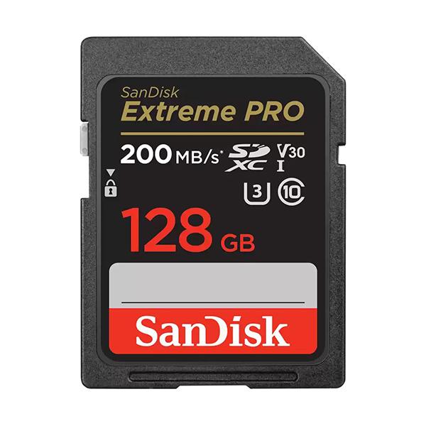 Sandisk SDXC Extreme Pro 128GB 200MB/s 90MB UHS-I