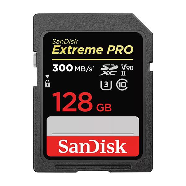Sandisk SDXC Extreme Pro 128GB UHS-IIV90 300/260 MB/s - 