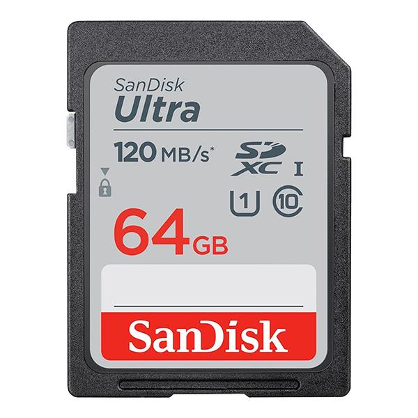 Sandisk SDHC Ultra 64GB 140 MB/s - 