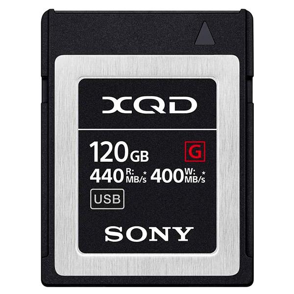 Sony Tarjeta XQD 120GB Serie G QD-G120F 400MB/S